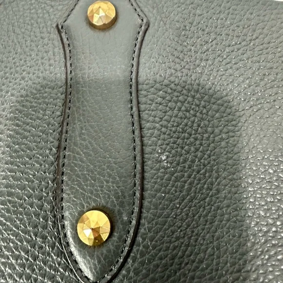 Annabel Ingall Gray Pebble Leather Tote - Picture 6 of 10